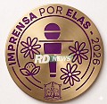 Selo Imprensa por elas - matérias violência contra a Mulher