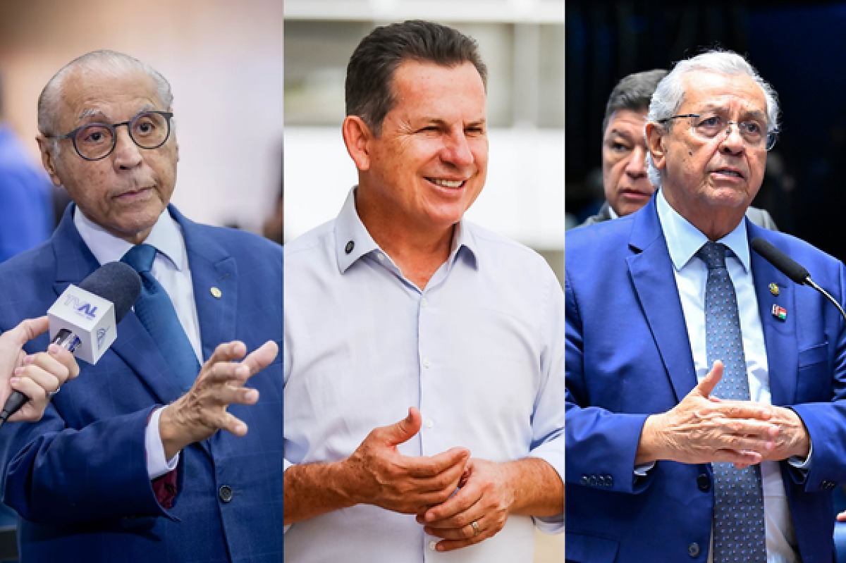 Júlio Campos, Mauro Mendes e Jayme Campos