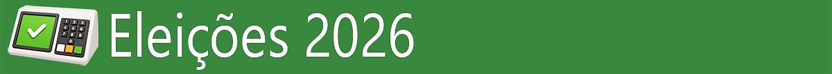 Faixa - selo eleições 2026